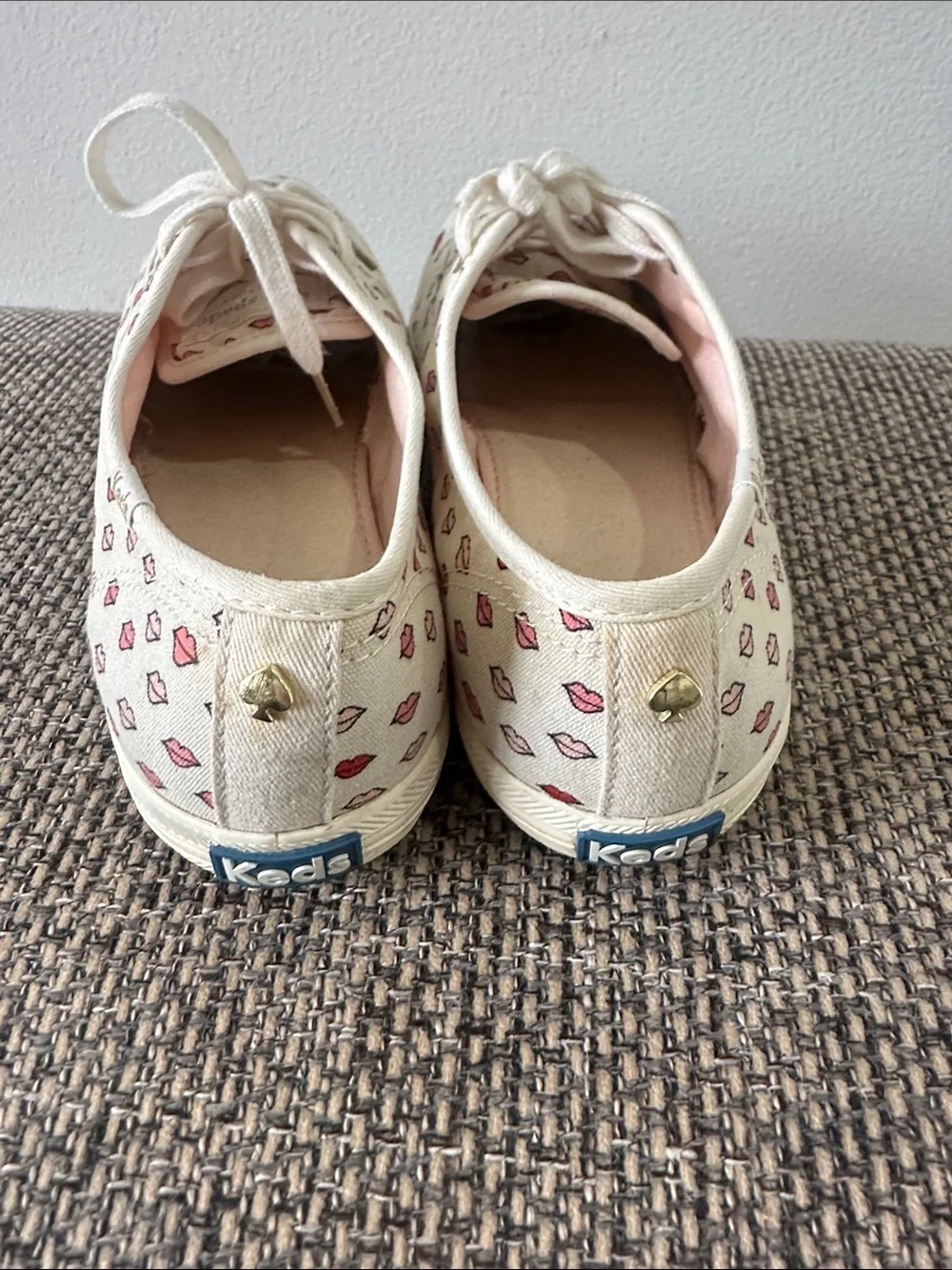 Keds x Kate Spade New York Champion Lips Sneakers Size 8